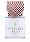 The Mitchell Tie in Red/Black by Collared Greens - Country Club Prep