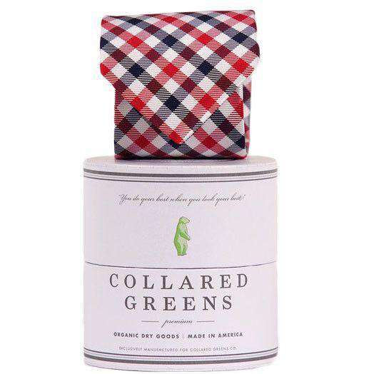 The USA Quad Tie in Red, White, and Blue by Collared Greens - Country Club Prep