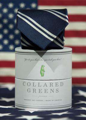 Venable Tie  in Navy by Collared Greens - Country Club Prep