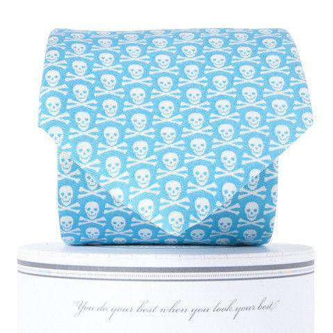 Walk The Plank Tie in Sky Blue by Collared Greens - Country Club Prep