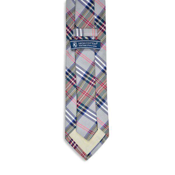 Westbrook Necktie in Grey by High Cotton - Country Club Prep