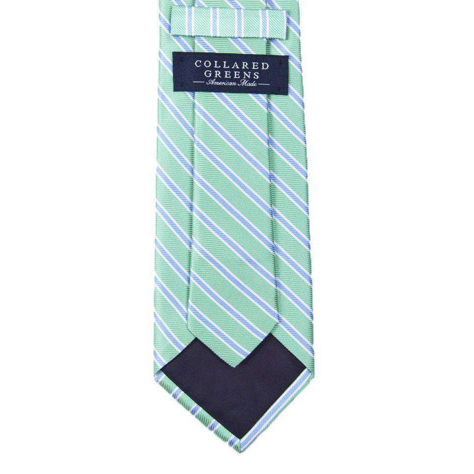 Whitman Tie in Teal & Blue by Collared Greens - Country Club Prep