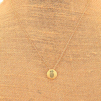 Gold Engraved Petite Pineapple Necklace by Country Club Prep - Country Club Prep