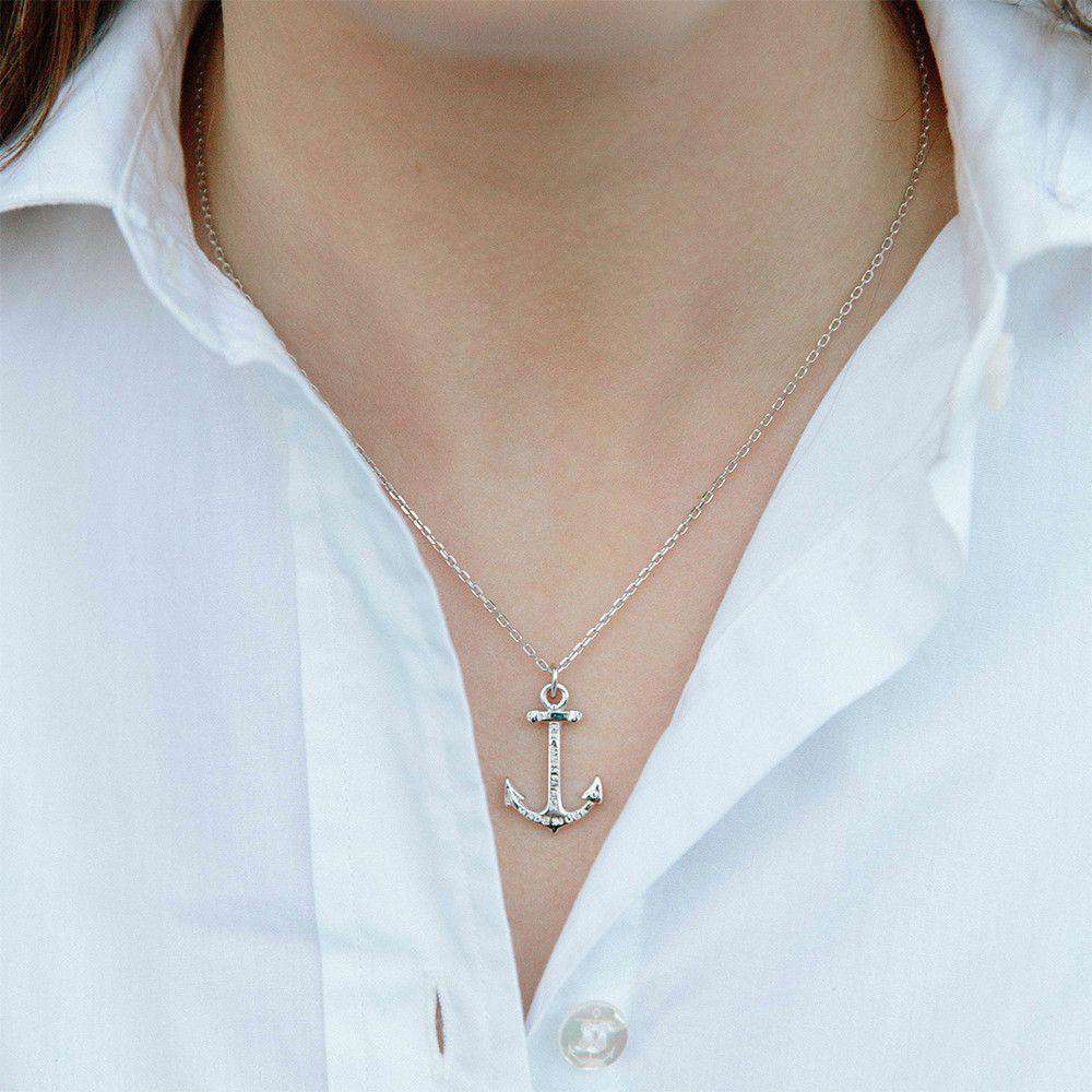 Hope Necklace in Silver by Kiel James Patrick - Country Club Prep