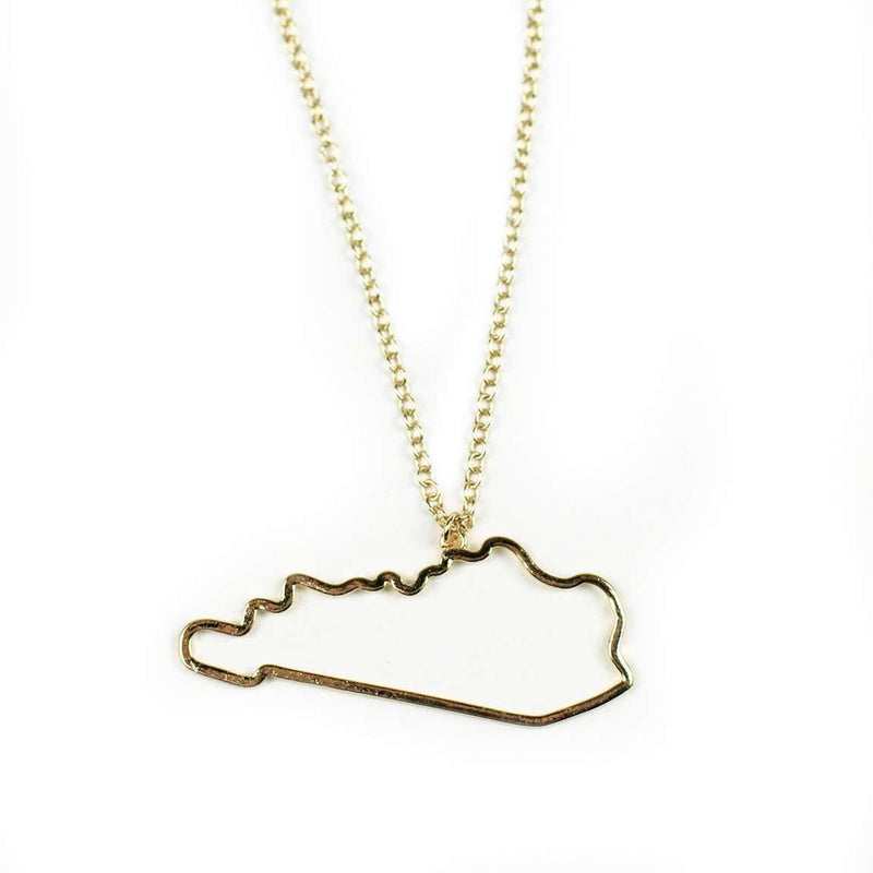 Kentucky Necklace in Gold by Country Club Prep - Country Club Prep