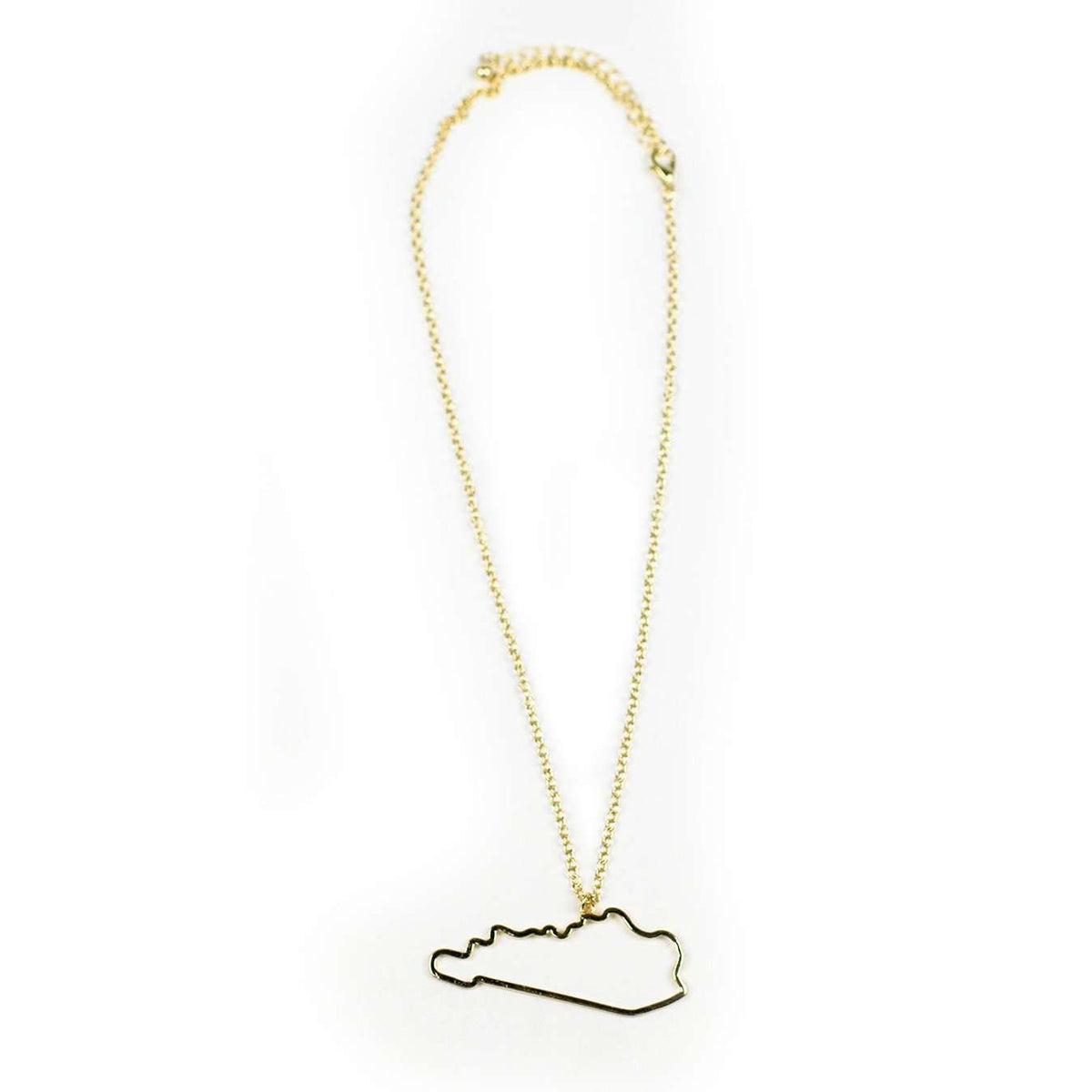 Kentucky Necklace in Gold by Country Club Prep - Country Club Prep