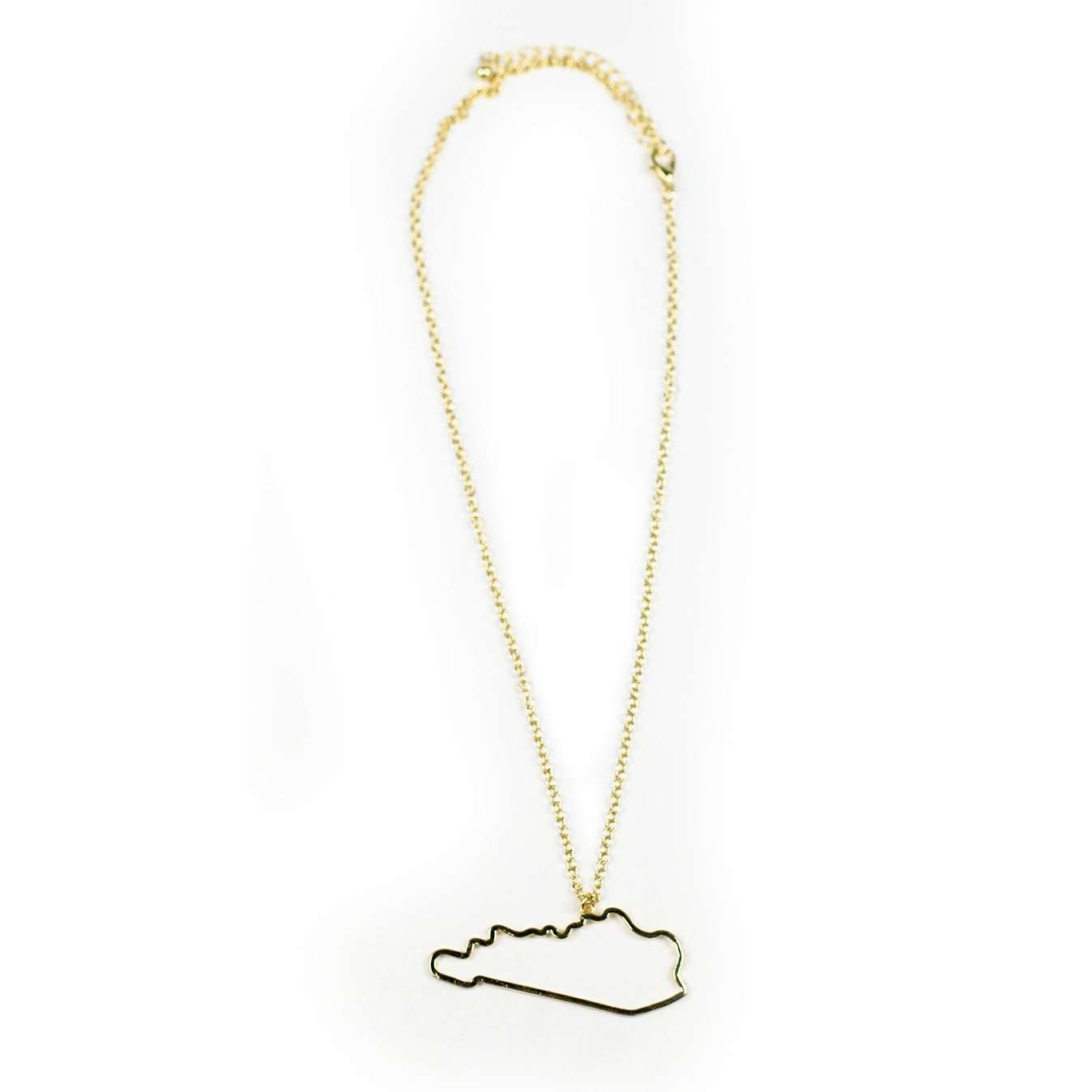 Kentucky Necklace in Gold by Country Club Prep - Country Club Prep