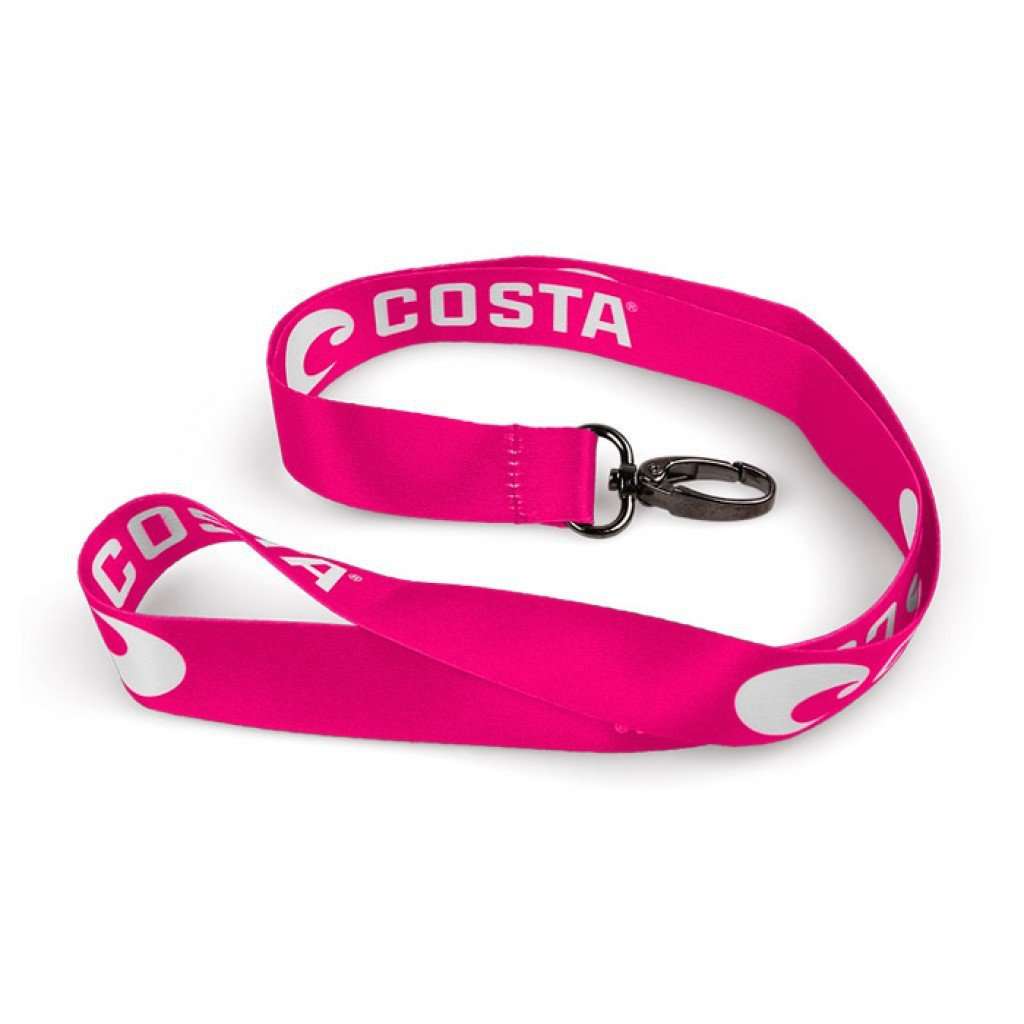 Lanyard in Pink by Costa Del Mar - Country Club Prep