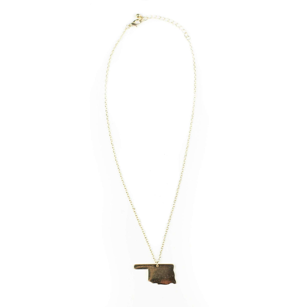 Oklahoma Necklace in Gold by Country Club Prep - Country Club Prep