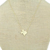 Texas State Pendant Necklace in Gold by Country Club Prep - Country Club Prep