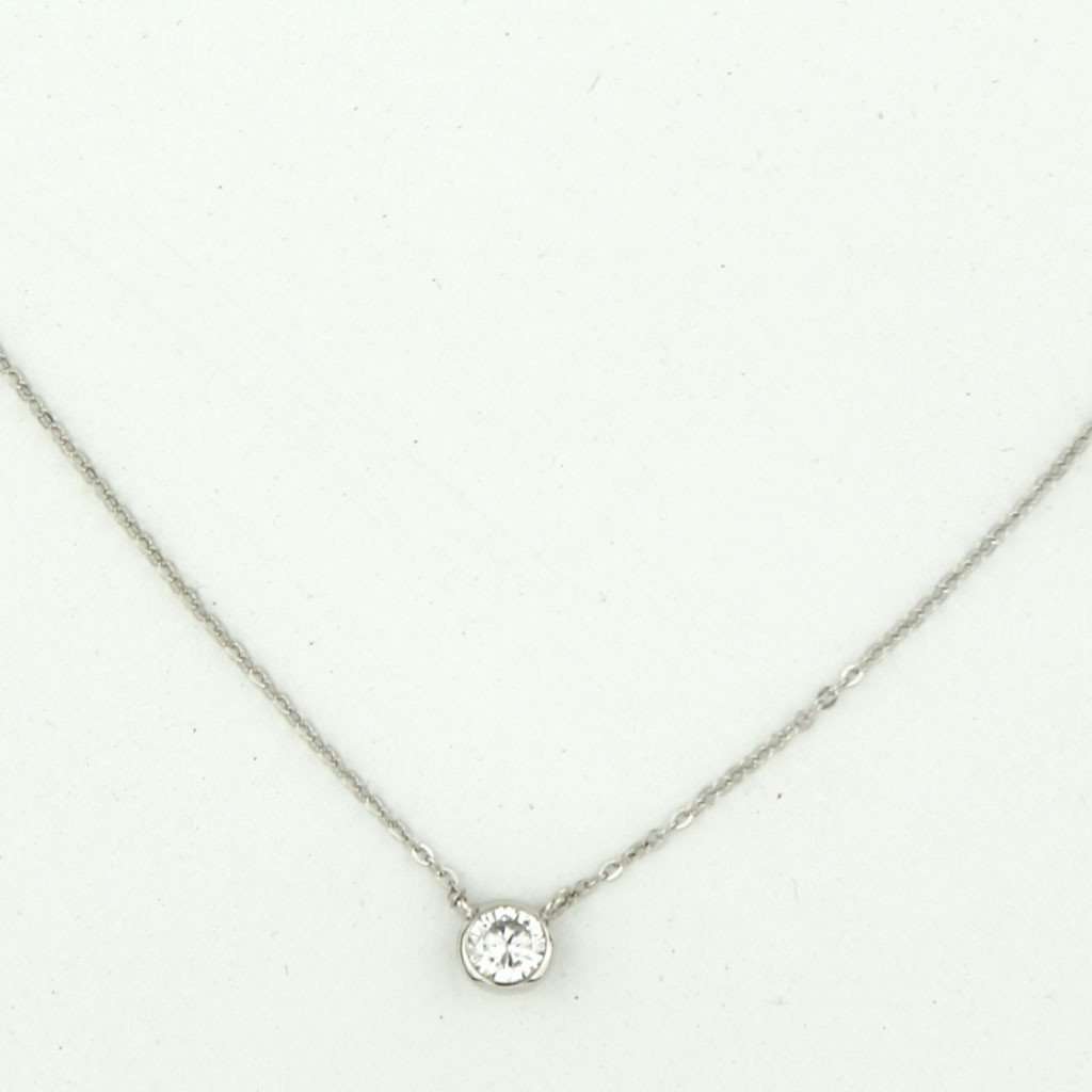 The Dove Necklace in Silver by Moon and Lola - Country Club Prep