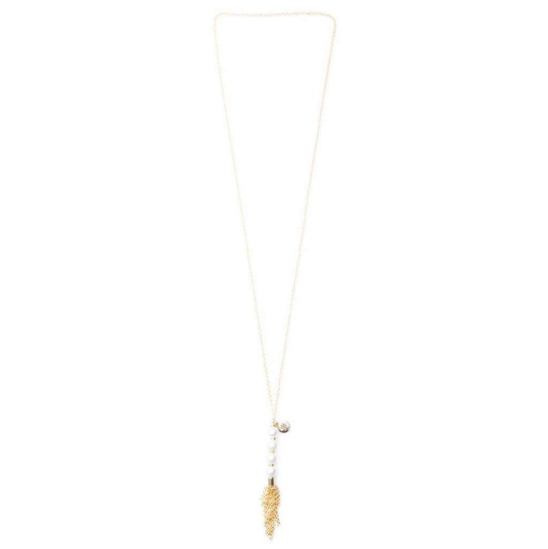 The Pearl Mimi Necklace by Bourbon & Boweties - Country Club Prep
