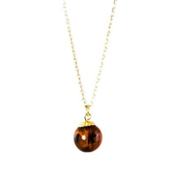 Tortoise Shell Belle Necklace by Kiel James Patrick - Country Club Prep