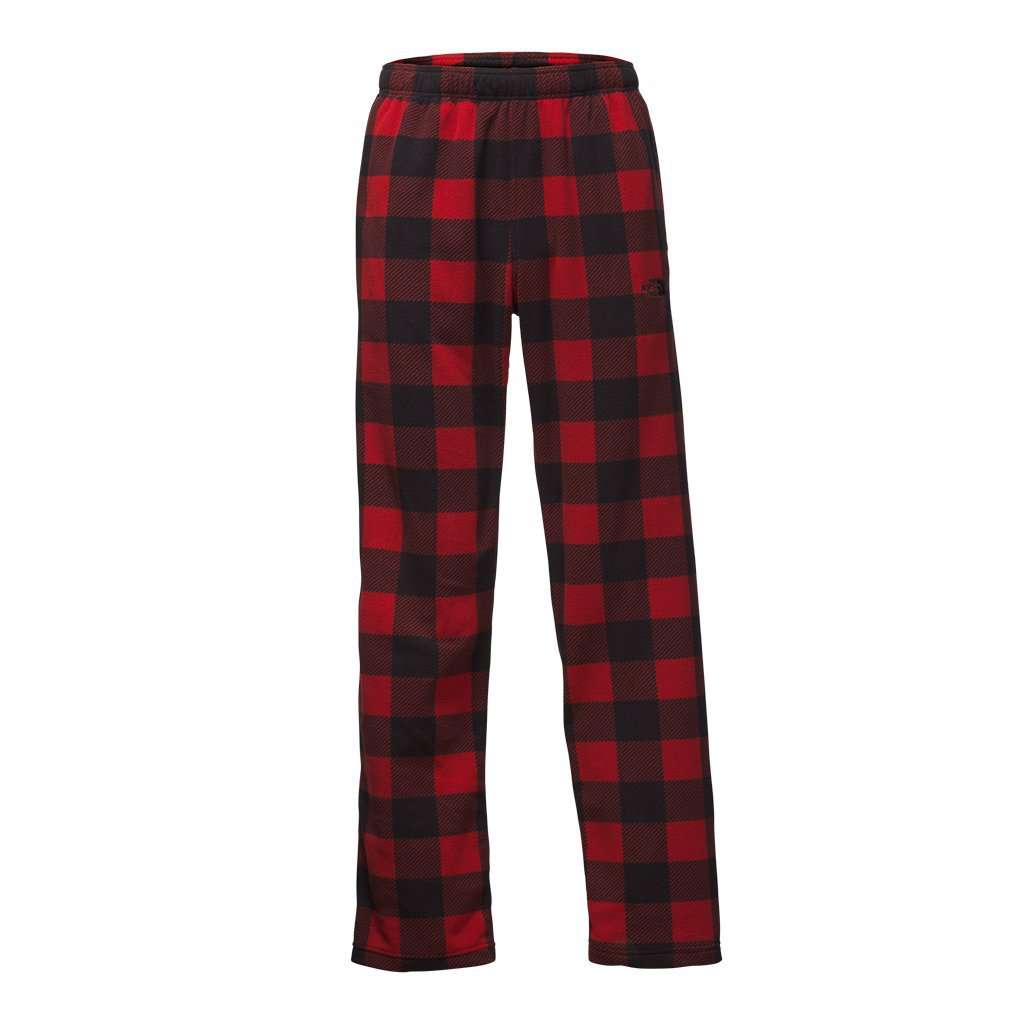 The North Face Men's Glacier Pants in Cardinal Red Grizzly Print ...