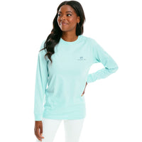 Off-Road Sunset Long Sleeve Tee Shirt by Southern Tide - Country Club Prep