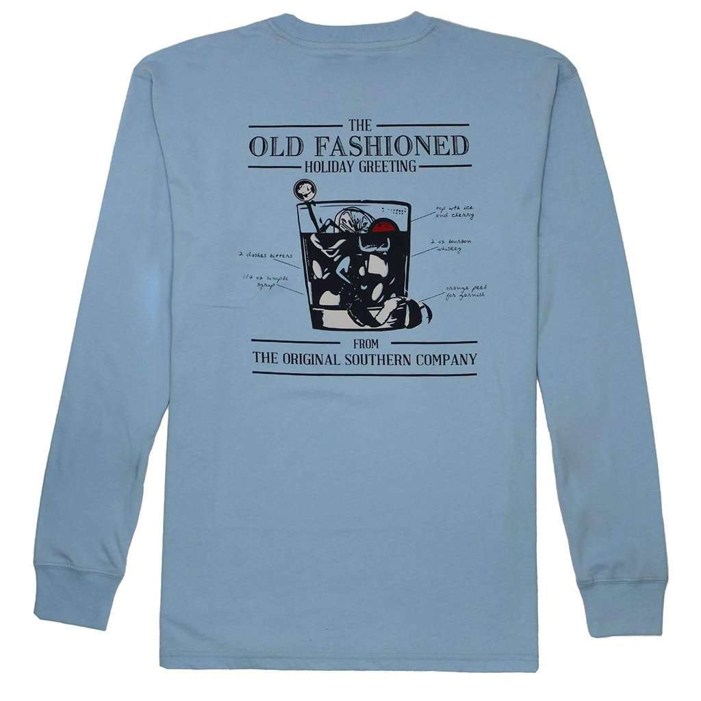 Old Fashioned Greeting Long Sleeve Tee by Southern Proper - Country Club Prep