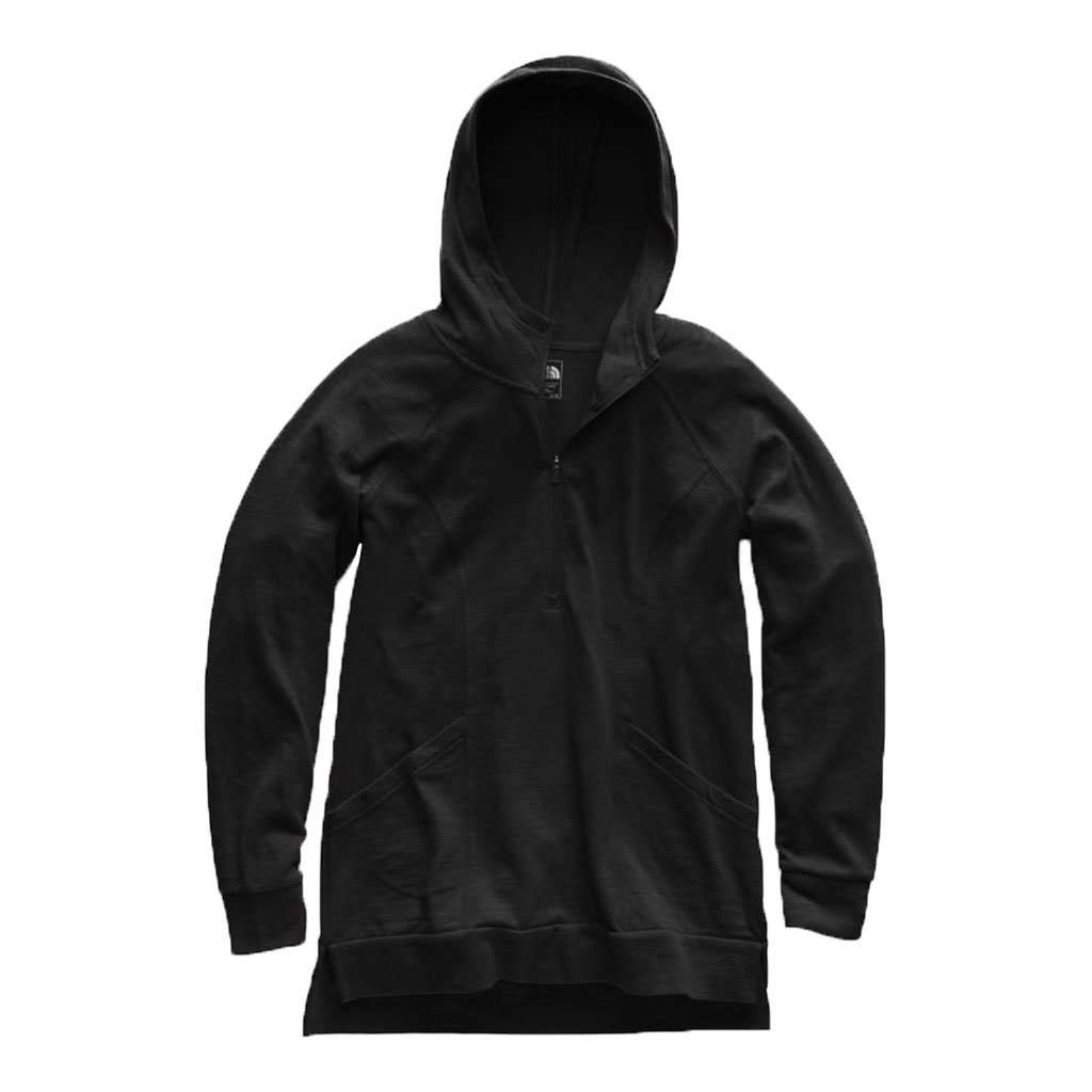 Women's OM 1/2 Zip Pullover in TNF Black by The North Face - Country Club Prep