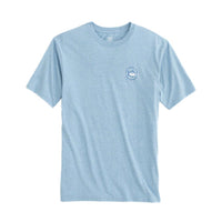 Original Skipjack Circle Heathered Short Sleeve Tee Shirt by Southern Tide - Country Club Prep