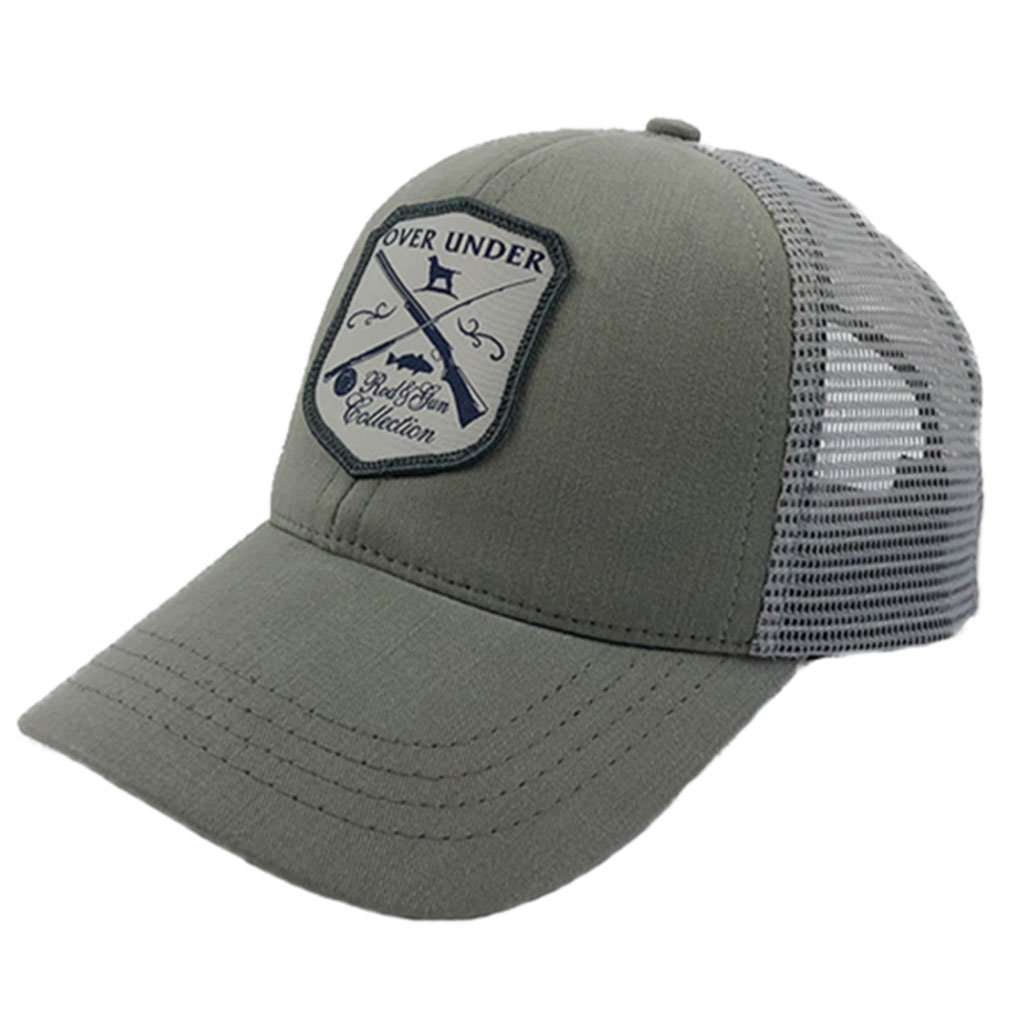 Rod & Gun Mesh Back Hat in Grey by Over Under Clothing - Country Club Prep