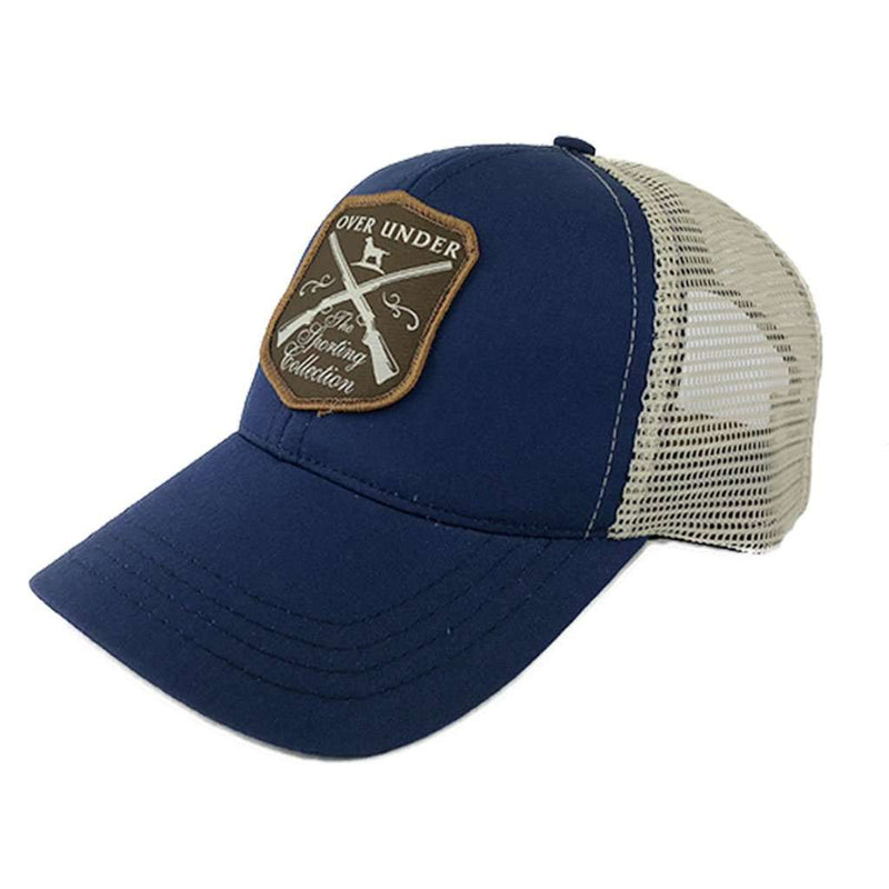 Sporting Company Mesh Back Hat in Bold Blue by Over Under Clothing - Country Club Prep