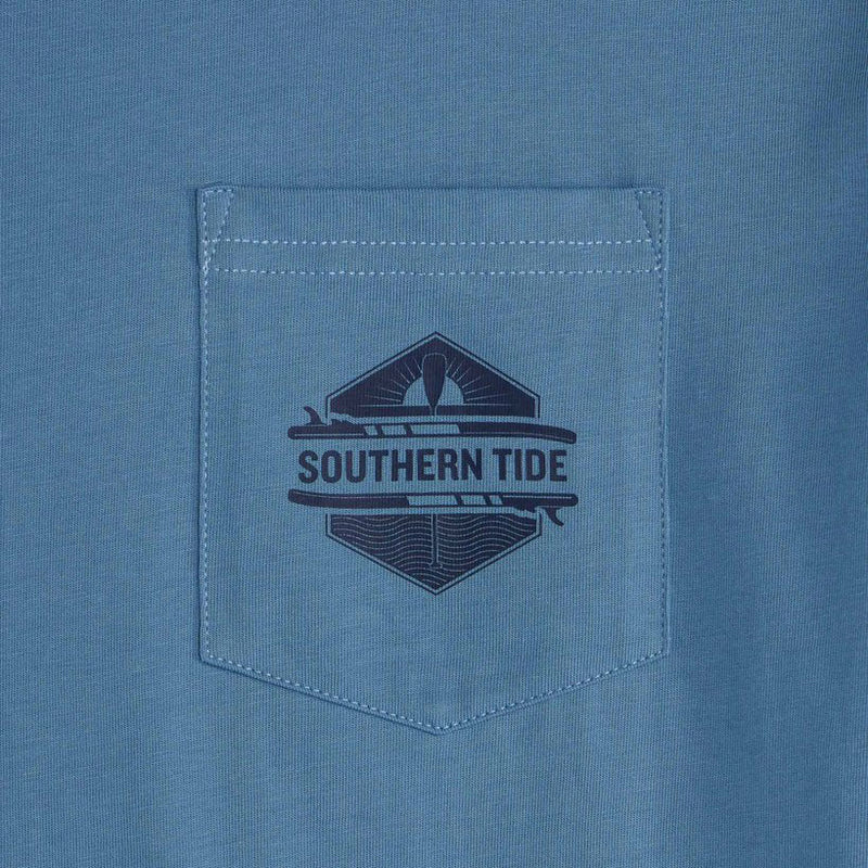 Paddle Board Sunset Long Sleeve Tee Shirt by Southern Tide - Country Club Prep