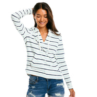 Paiton Multi-Striped Hoodie by Southern Tide - Country Club Prep