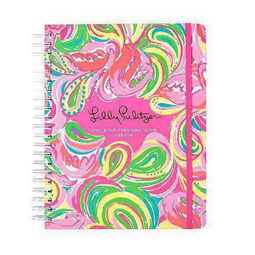 17 Month Jumbo 2016 Agenda in All Nighter by Lilly Pulitzer - Country Club Prep