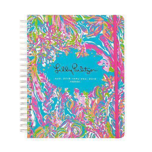 17 Month Jumbo 2016 Agenda in Scuba to Cuba by Lilly Pulitzer - Country Club Prep