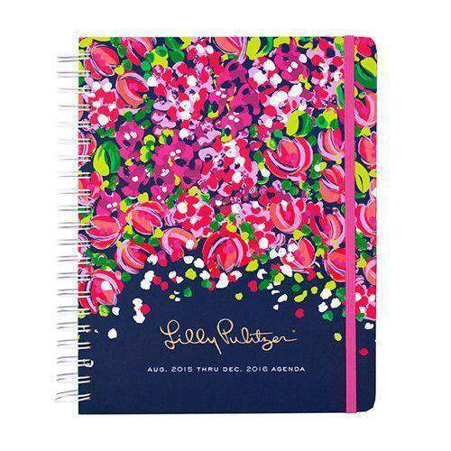 17 Month Jumbo 2016 Agenda in Wild Confetti by Lilly Pulitzer - Country Club Prep