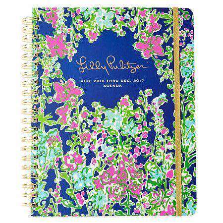 17 Month Jumbo 2017 Agenda in Southern Charm by Lilly Pulitzer - Country Club Prep