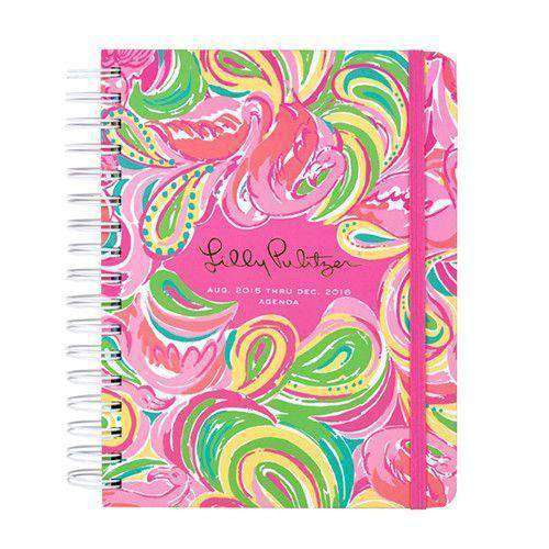 17 Month Large 2016 Agenda in All Nighter by Lilly Pulitzer - Country Club Prep