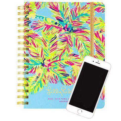 17 Month Large 2017 Agenda in Island Time by Lilly Pulitzer - Country Club Prep