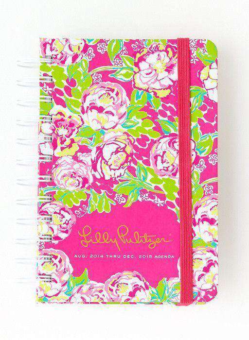 17 Month Pocket Agenda in Lilly Lovers by Lilly Pulitzer - Country Club Prep