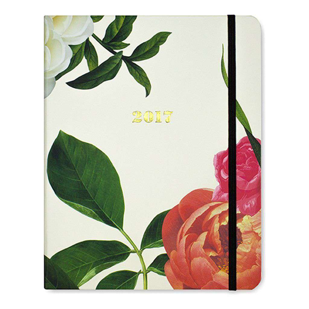 2017 - 17 Month Large Agenda in Floral by Kate Spade New York - Country Club Prep