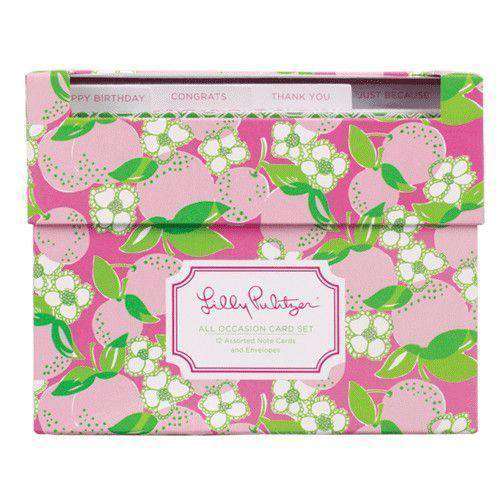All-Occasion Note Card Set by Lilly Pulitzer - Country Club Prep