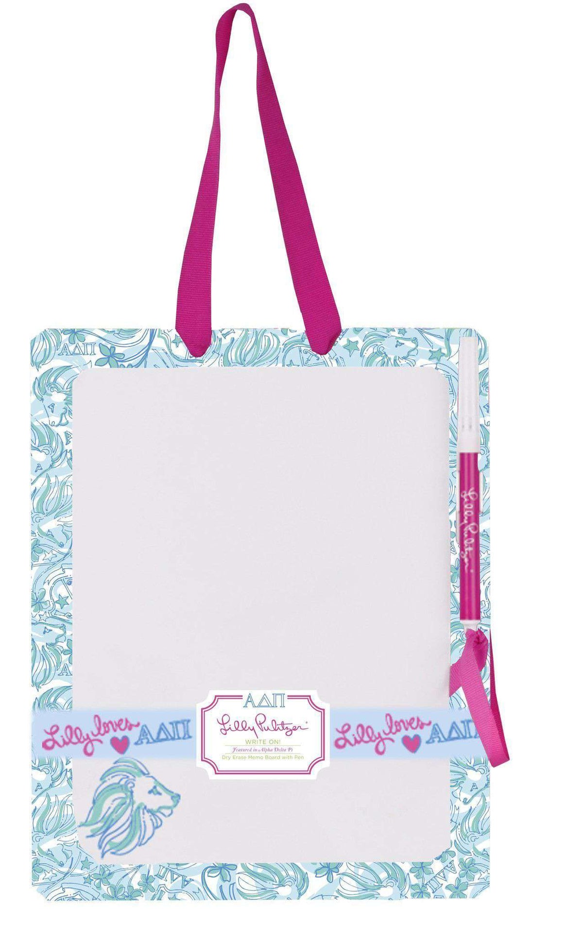 Alpha Delta Pi Dry Erase Board by Lilly Pulitzer - Country Club Prep