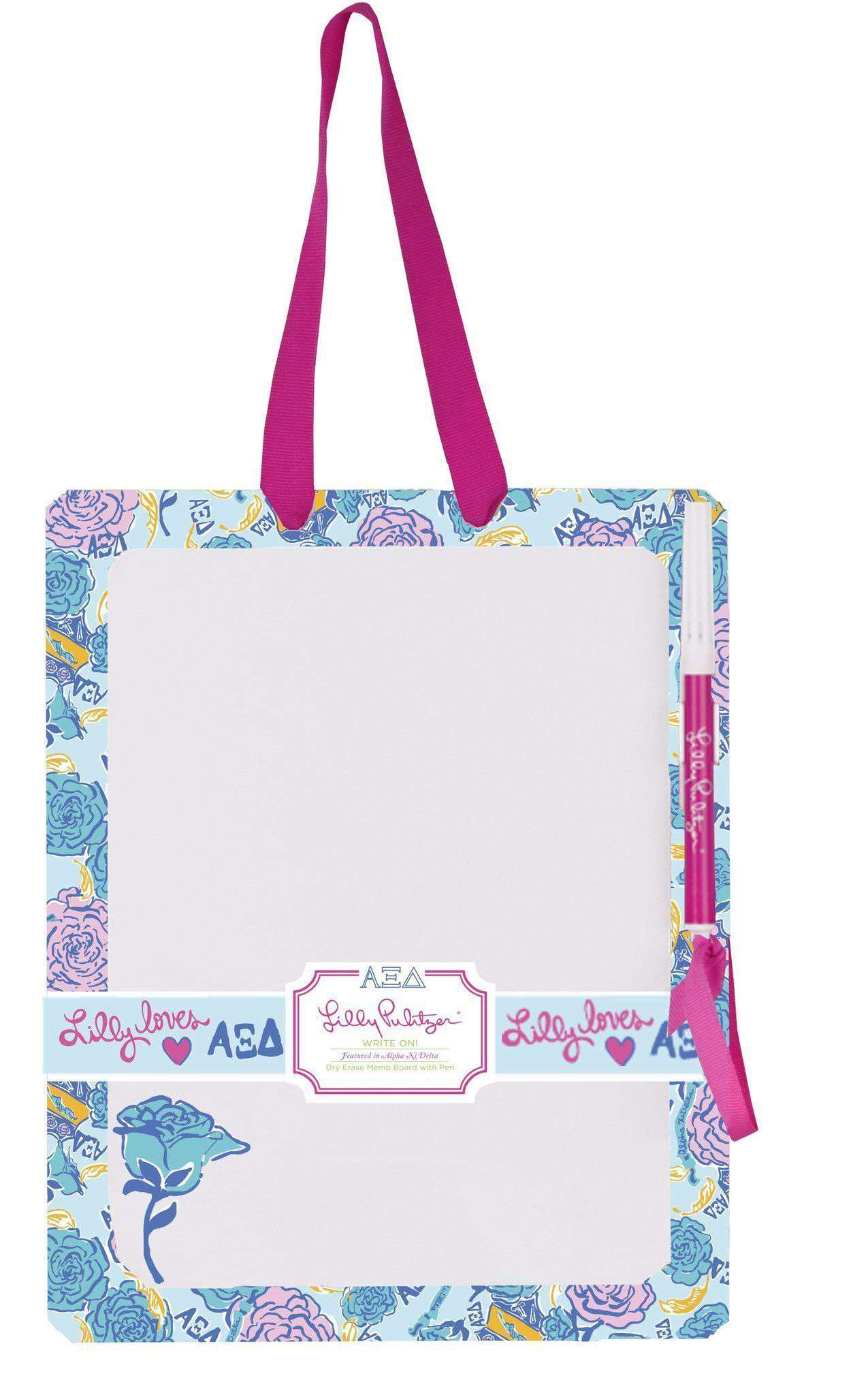 Alpha Xi Delta Dry Erase Board by Lilly Pulitzer - Country Club Prep