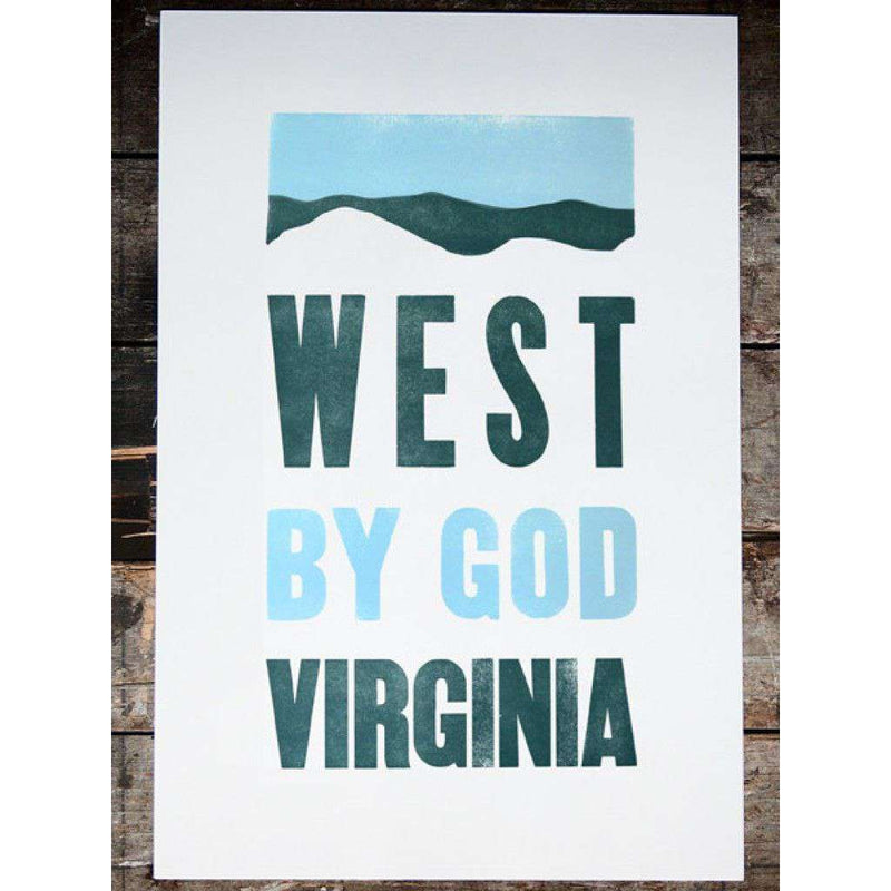 By God Hand-Pressed Print by The Old Try - Country Club Prep