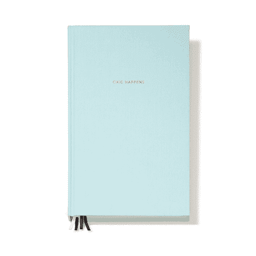Chic Happens Journal in Turquoise by Kate Spade New York - Country Club Prep