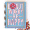 Donut Worry Spiral Journal by Jadelynn Brooke - Country Club Prep