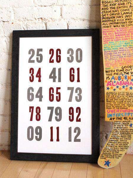 Fifteen Good Years Hand Pressed Print by The Old Try - Country Club Prep