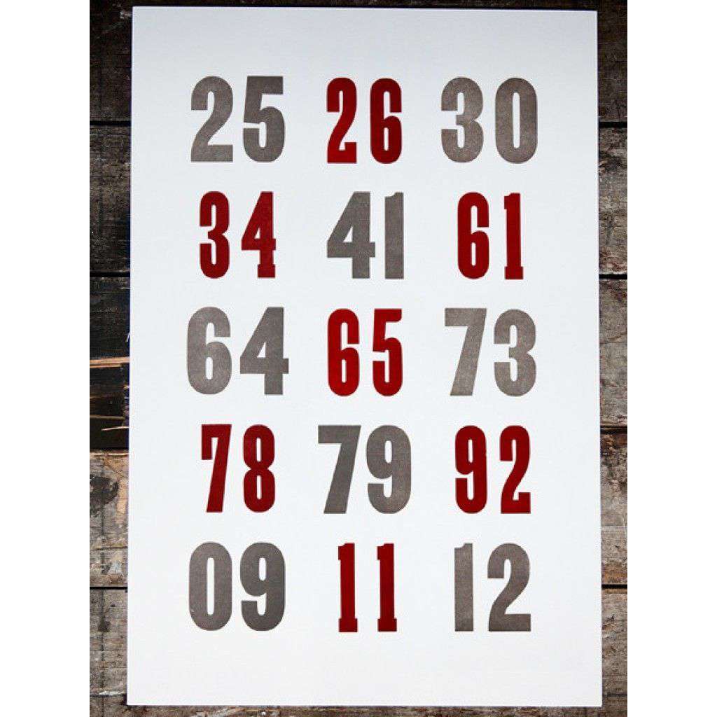 Fifteen Good Years Hand Pressed Print by The Old Try - Country Club Prep