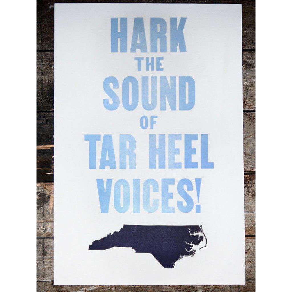 Hark! Hand Pressed Print by The Old Try - Country Club Prep