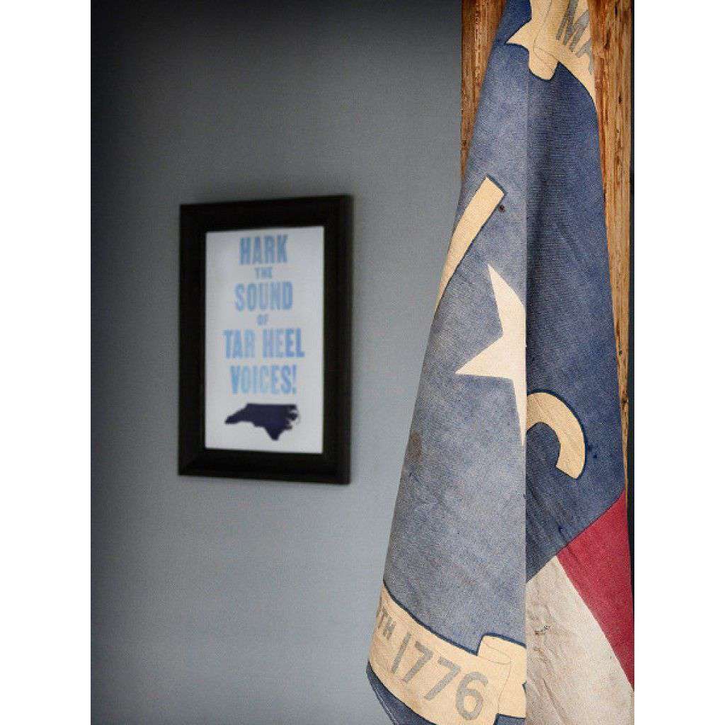 Hark! Hand Pressed Print by The Old Try - Country Club Prep