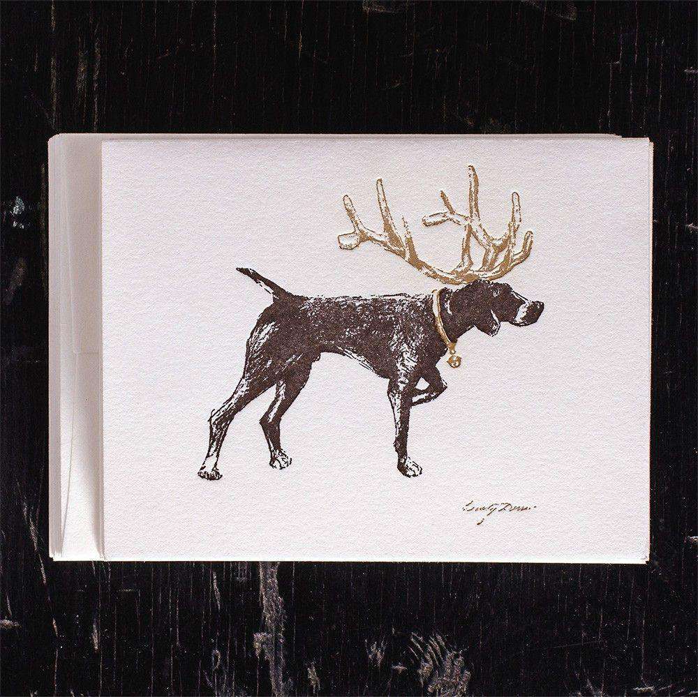 Holiday Pointer Greeting Cards by Ancesserie - Country Club Prep
