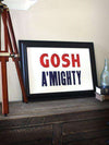 Hotty Toddy Hand Pressed Print by The Old Try - Country Club Prep