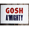 Hotty Toddy Hand Pressed Print by The Old Try - Country Club Prep