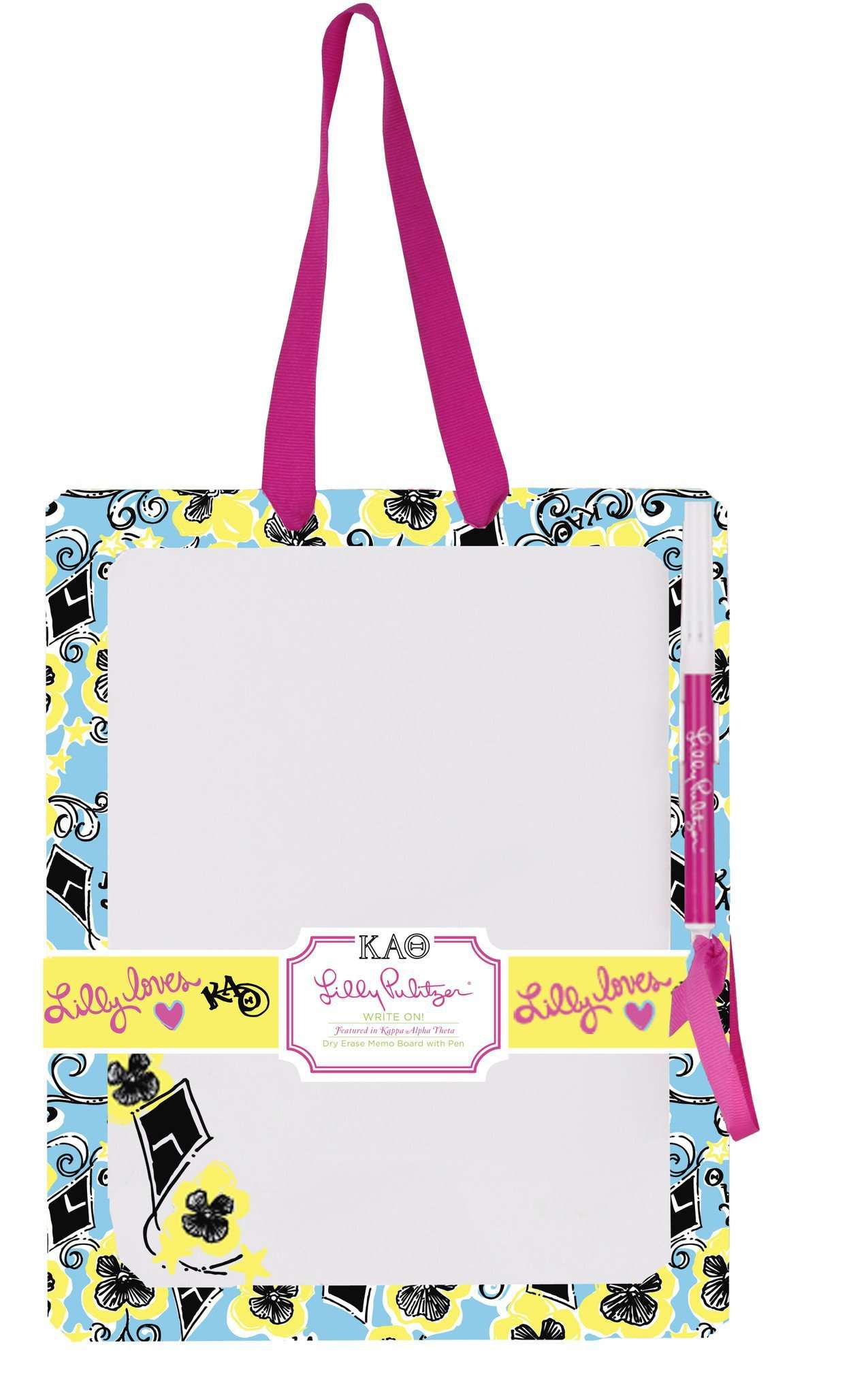 Kappa Alpha Theta Dry Erase Board by Lilly Pulitzer - Country Club Prep