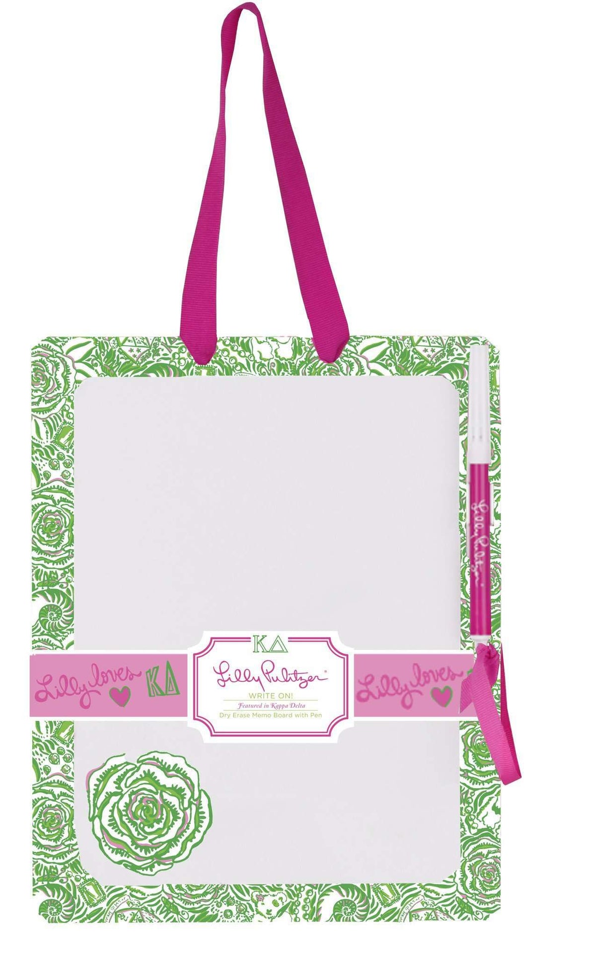 Kappa Delta Dry Erase Board by Lilly Pulitzer - Country Club Prep
