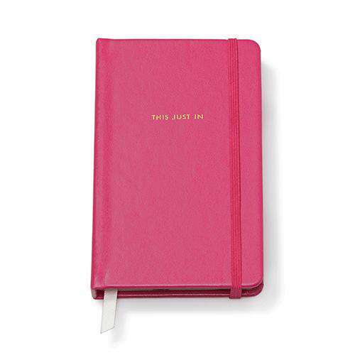 Medium Leatherette Notebook in Pink by Kate Spade New York - Country Club Prep